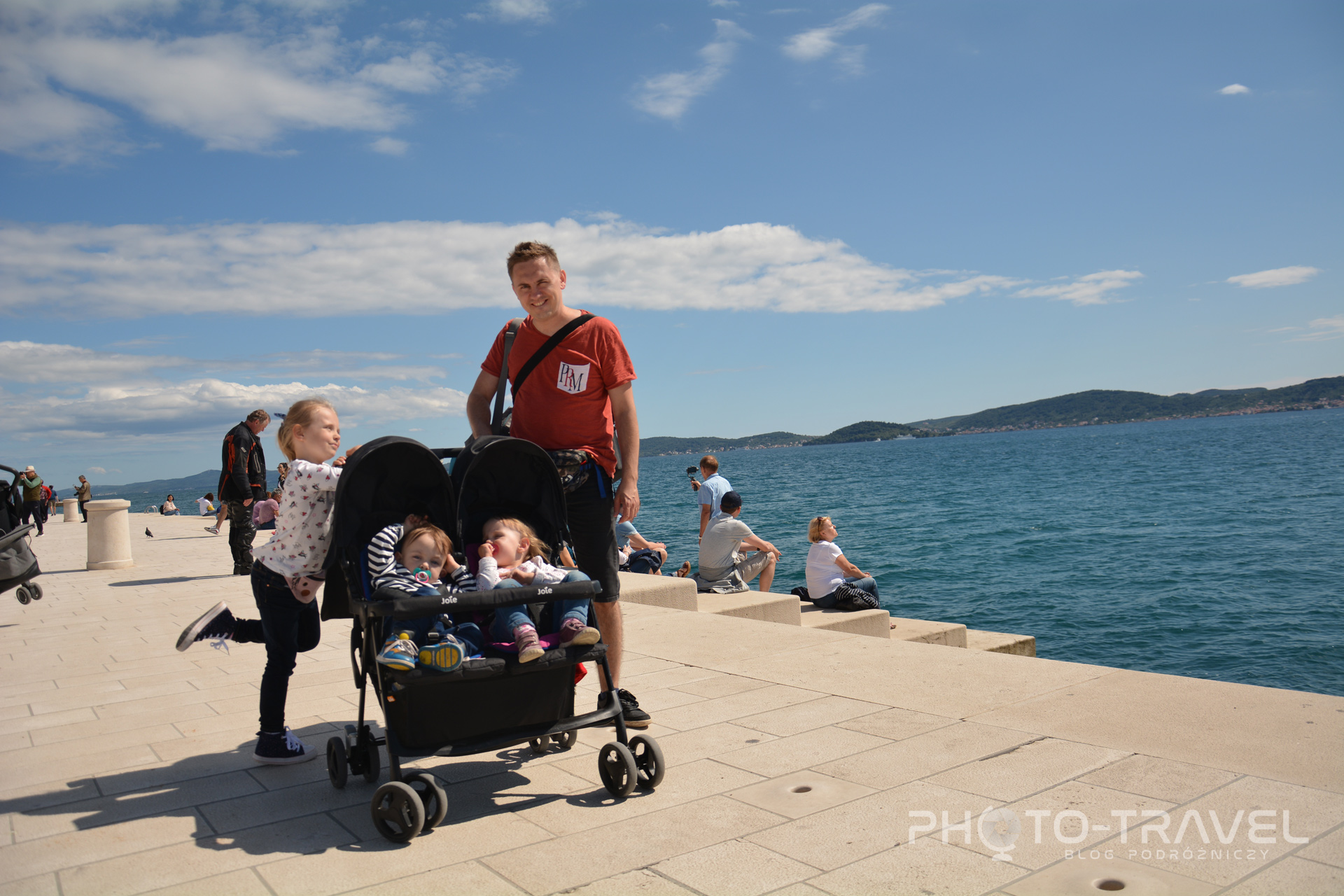 Zadar z dziećmi  - Organy Morskie (Morske Orgulje)