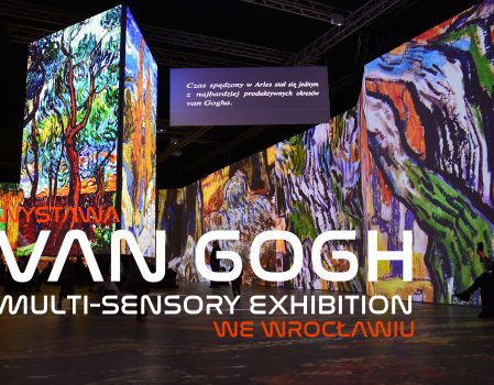 Wystawa Van Gogh Multi-Sensory Exhibition we Wrocławiu