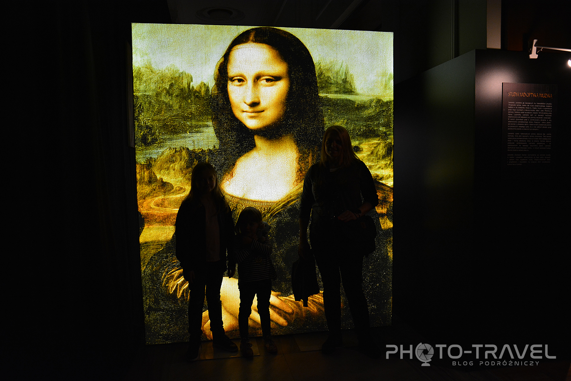 wystawa da Vinci w Warszawie - Mona Lisa