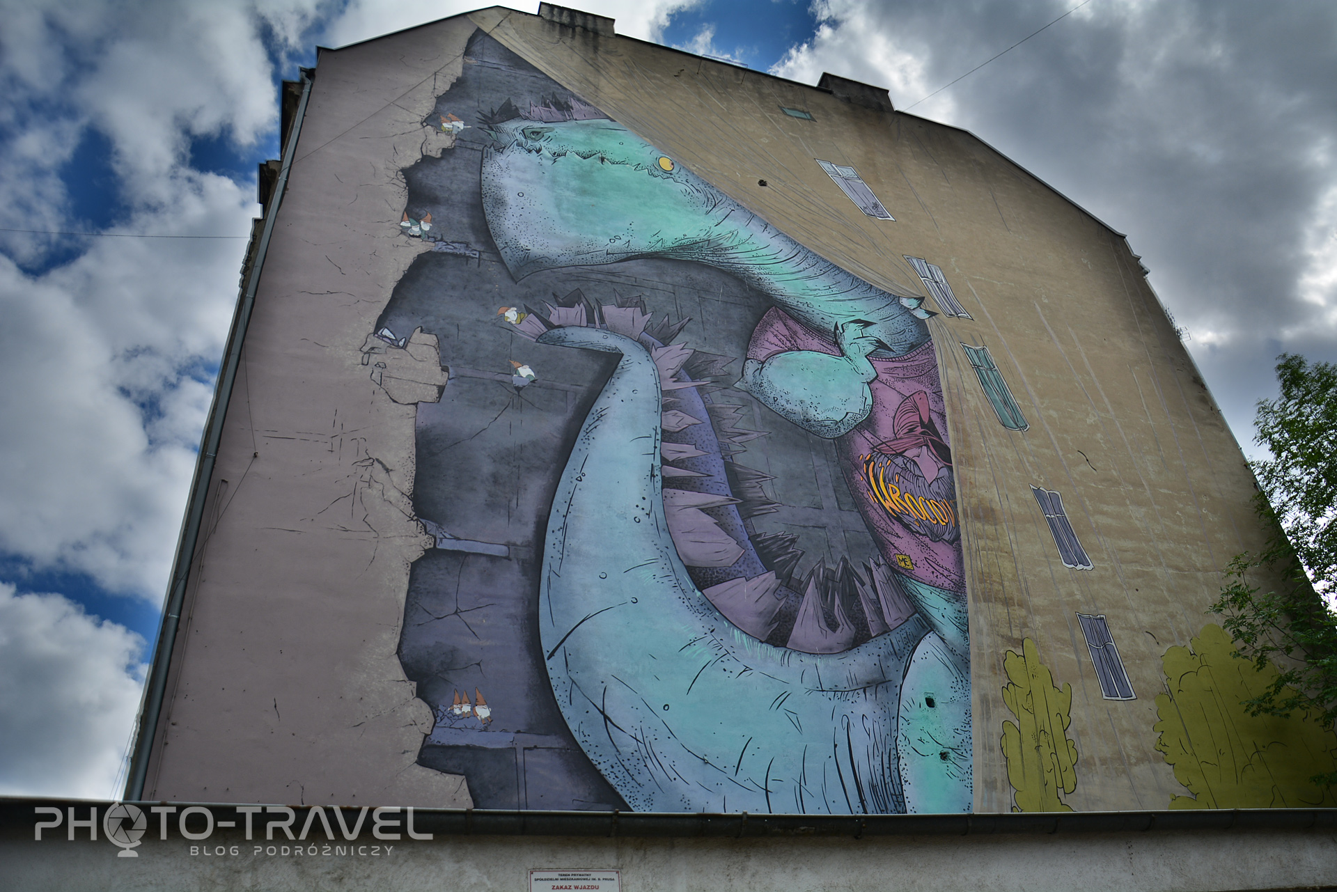 szlak murali - Mural Wroclove ul. Reja 24 Wrocław