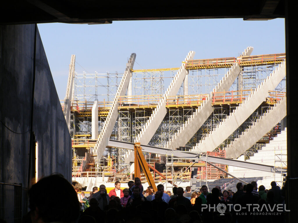 Budowa Stadionu we Wrocławiu - Dzień otwarty 2010